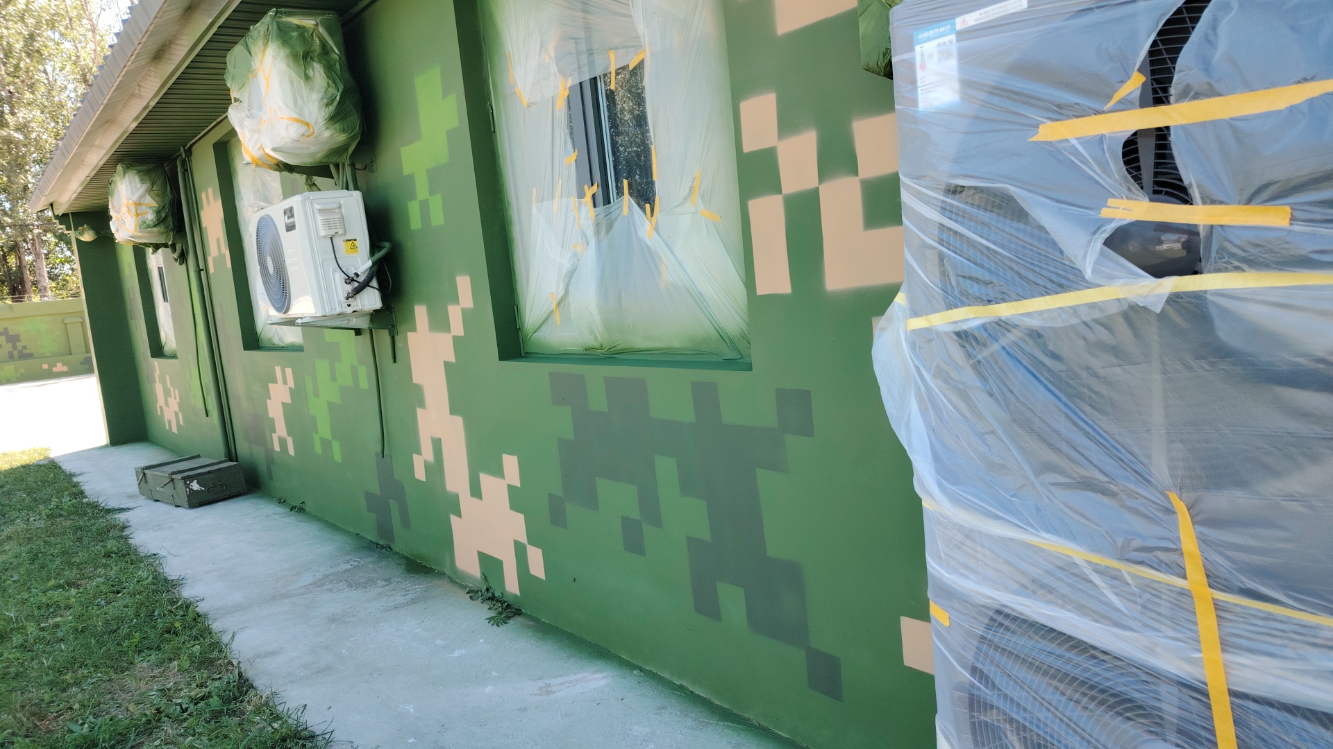 宿州外墙迷彩漆施工多少钱 伪装迷彩漆  