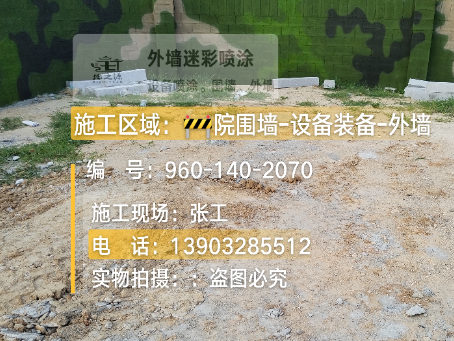 宿州迷彩漆喷涂方法（通用 + 数码专项